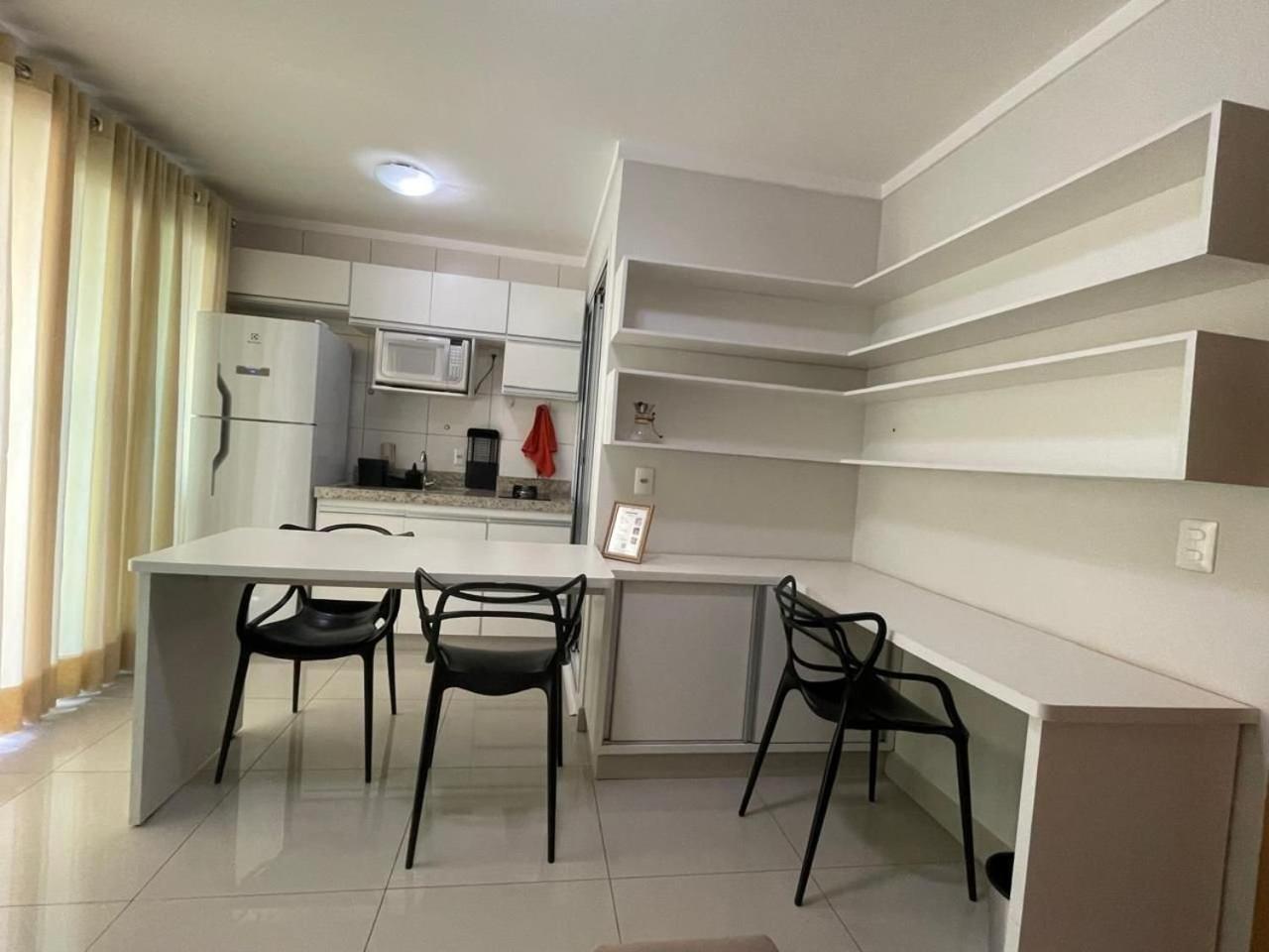 Moderno Flat Com Vista Para O Parque Vaca Brava 戈亚尼亚 外观 照片