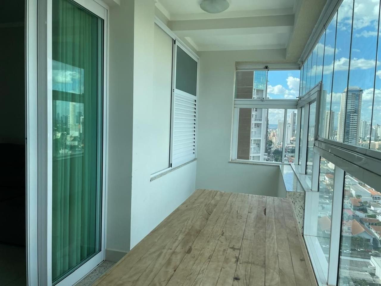 Moderno Flat Com Vista Para O Parque Vaca Brava 戈亚尼亚 外观 照片