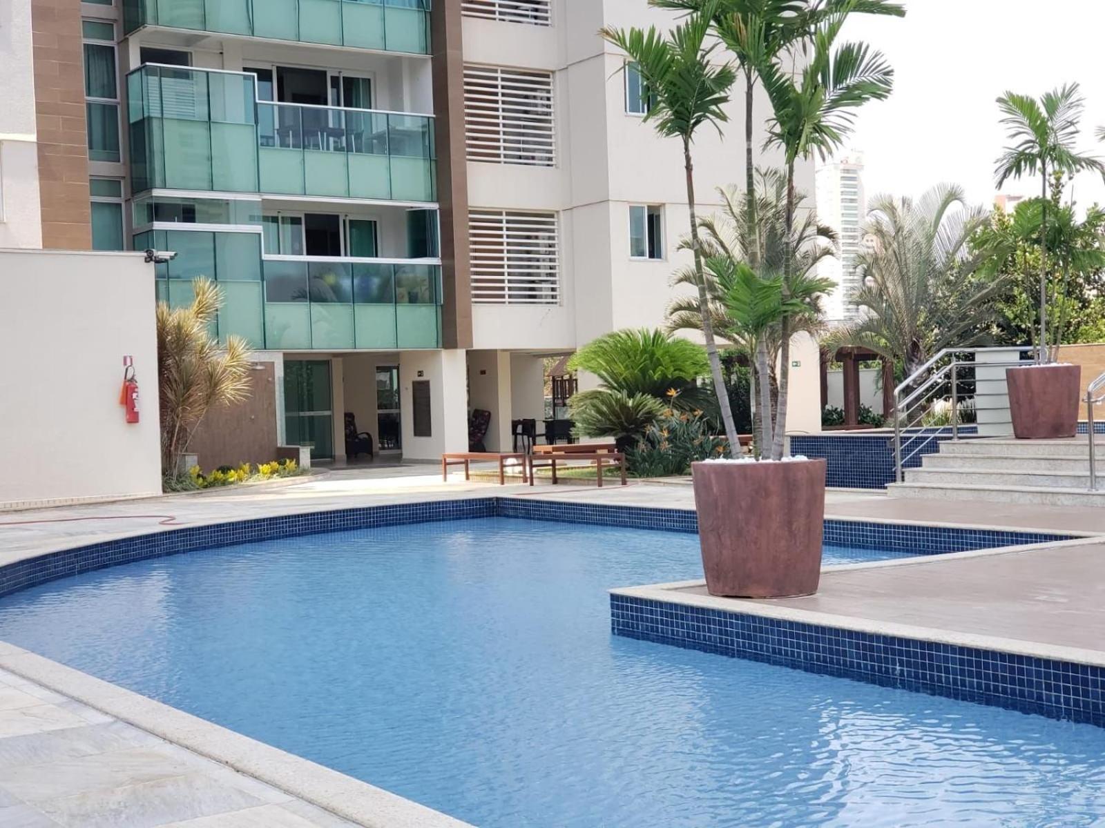 Moderno Flat Com Vista Para O Parque Vaca Brava 戈亚尼亚 外观 照片